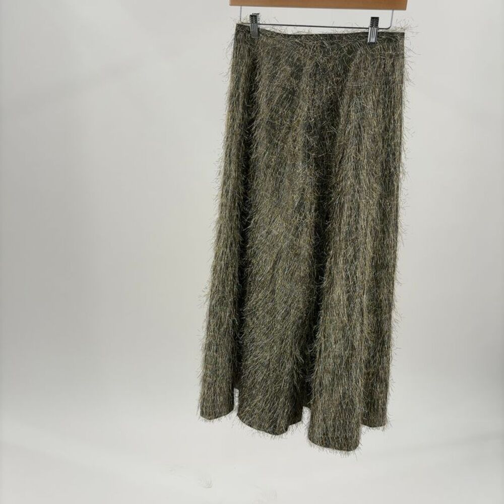 Tuckernuck Tinsel Esme Skirt in Pewter Metallic